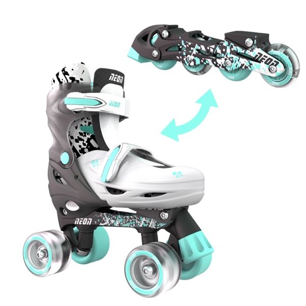 rolikebi-neon-nt31e4-34-37-roller-skates-combo-grey-teal-photo-2