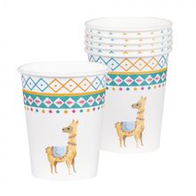 Product image of ქაღალდის ჭიქა ლამას გამოსახულებით 6ცალი