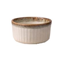 Product image of LUNA CERAMIC SUFFLE BOWL BEIGE 8სმ თასი