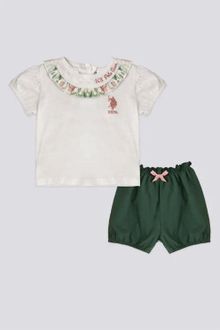Product image of US POLO ASSN USB2000 V1 გოგოს ორეული შორტით
