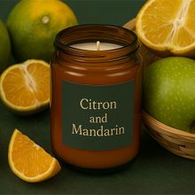 Product image of AROMA LAB Citron and Mandarin სურნელოვანი სანთელი
