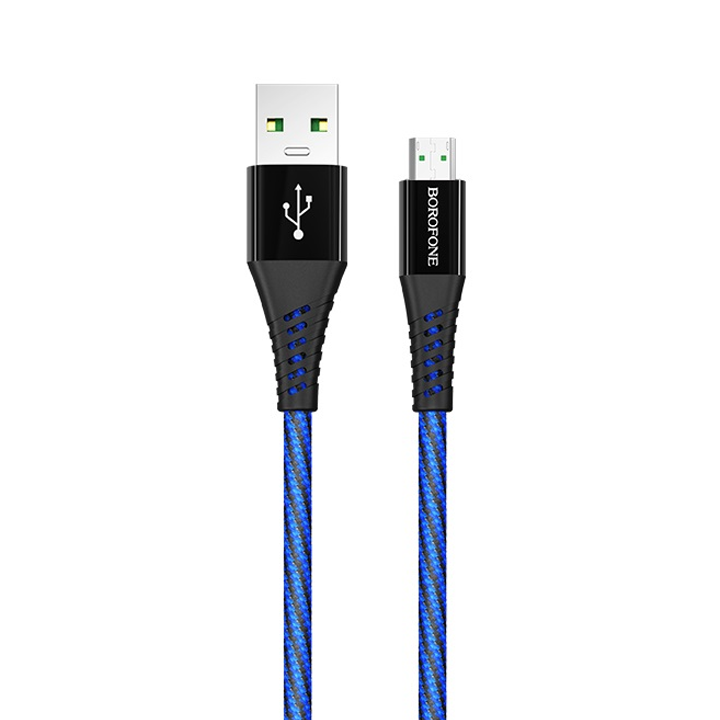 borofone-bu13-craft-micro-4a-fast-charging-data-cable-black-photo-2