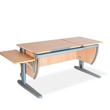Product image of სამეცადინო მაგიდა ერგო უნივერსალი SUT17 - გვერდითა თაროთი