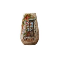 Product image of EBRA ხელით მოხატული, მოჭიქურებული ლარნაკი
