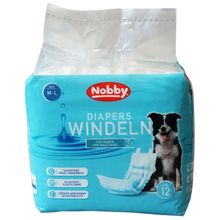 Product image of NOBBY ჰიგიენური საფენი მდედრი ძაღლებისათვის 12ც