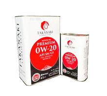 Product image of TAKASAKI - ძრავის ზეთი 0W-20, სრულად სინთეთიკური 4 ლ