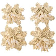 Product image of PARFOIS Maxi Flower Beaded Earrings საყურე