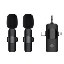 Product image of EARLDOM K15 DUAL-MIC უსადენო მიკროფონი