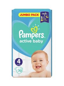 Product image of Pampers 4ზ 9-14კგ 70ც