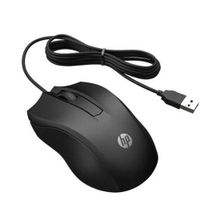 Product image of HP Wired Mouse 100 6VY96AA Black სადენიანი მაუსი