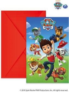 Product image of მოსაწვევები PAW PATROL 6 ცალი