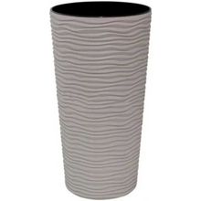 Product image of ALEANA FUSION D22*41.5სმ, კაკაო მცენარის პლასტმასის ქოთანი