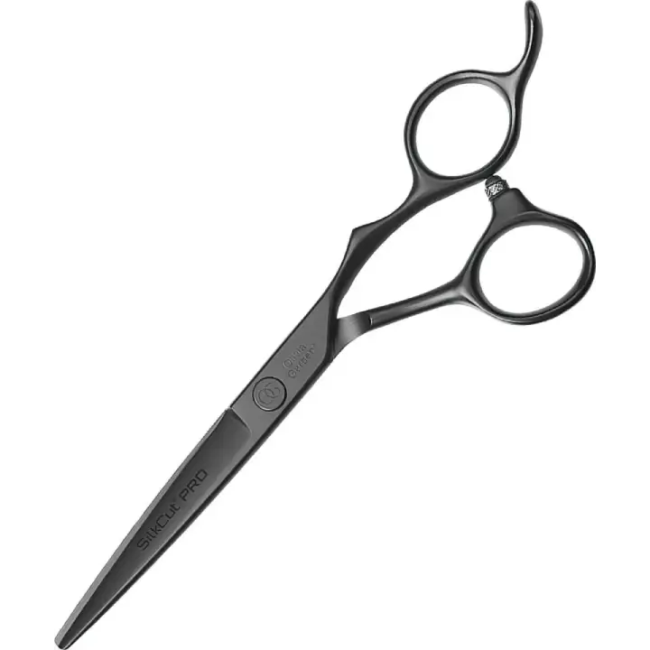 olivia-garden-silkcut-pro-matt-black-575-right-hand-scissors-tmis-profesionaluri-makrateli