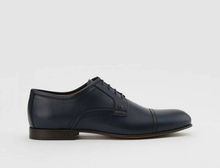Product image of LACE UP CALFSKIN DARK BLUE კლასიკური ფეხსაცმელი