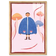 Product image of პოსტერი ჩარჩოთი "რბილი ჯავშანი",  A3