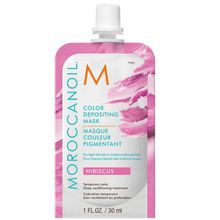Product image of Moroccanoil Color Deposit Mask Hibiscus 30მლ თმის ნიღაბი