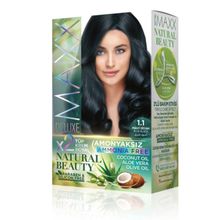 Product image of MAXX DELUXE NATURAL BEAUTY თმის საღებავი უამიაკო 1.1