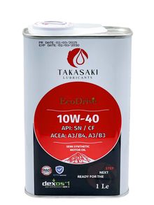 Product image of TAKASAKI 10W-40 ძრავის ზეთი 1 ლ