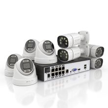 Product image of Tuya ICAM 4MP IP POE 8 კამერიანი სისტემა