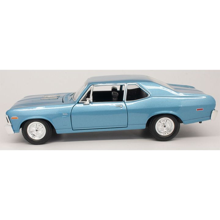 maisto-1970-chevrolet-nova-ss-124-metalis-manqana-photo-4