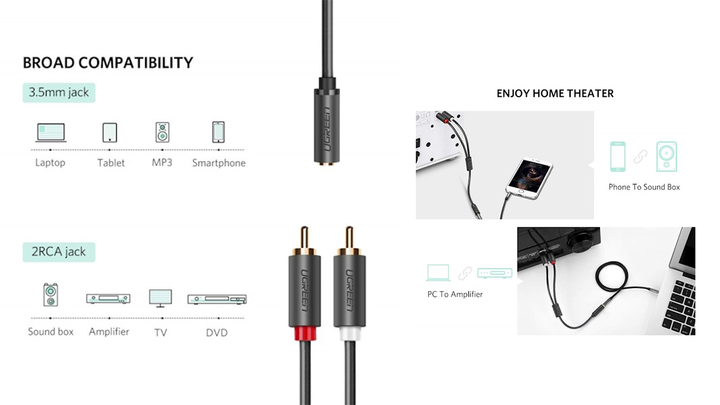 ugreen-av102-35mm-female-to-2-rca-male-audio-cable-1m-photo-2