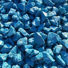Product image of ქვა დეკორატიული შეღებილი ცისფერი 1კგ