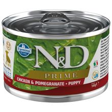 Product image of Farmina Georgia N&D პრაიმი ქათამი & ბროწეული - მინი ჯიში, ლეკვი 140 გრ