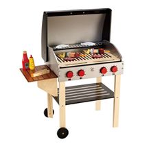 Product image of Hape სათამაშო გრილი Gourmet Grill (with food)