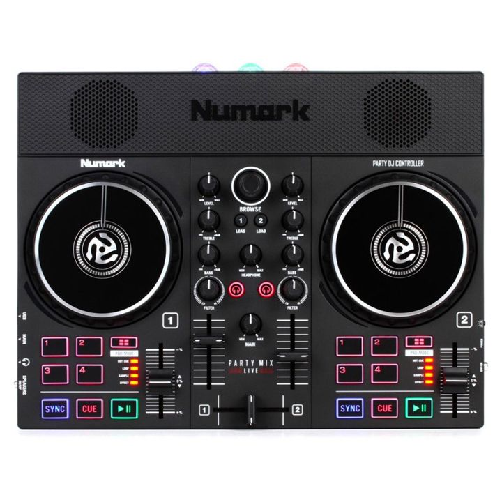 numark-party-mix-live-bundle-dj-controller-dijei-kontroleri