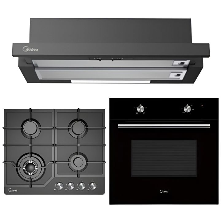 MIDEA MO13000X/MG684TGB/MH60P303GB ჩასაშენებელი ტექნიკის ნაკრები ...