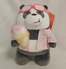 Product image of WE BARE BEARS SEASIDE MUSIC FESTIVAL 11in. Plush Toy(Ice Cream Panda)  რბილი სათამაშო