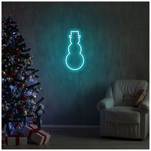 Product image of Cozy Home საახალწლო კედლის სანათი 18X35X2სმ Snowman Blue