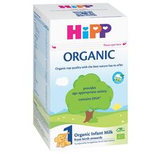 Product image of HiPP - 1 ორგანიკი დაბადების მომენტიდან 800გრ ადაპტირებული რძე