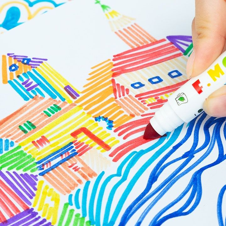 eureka-kids-taper-head-washable-markers-12color-flomasteri-photo-3