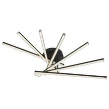 Product image of BELLA MITA C9035-7 140W შავი LED ჭაღი პულტით