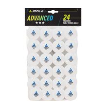 Product image of JOOLA ADVANCED TRAIN 40+WH POLYBAG მაგიდის ჩოგბურთის ბურთები