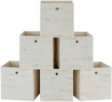 Product image of SONGMICS, შესანახი კუბები, 4 ცალი, თეთრი, 33 x 33 x 33 სმ