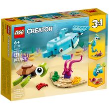 Product image of LEGO Dolphin and Turtle კონსტრუქტორი