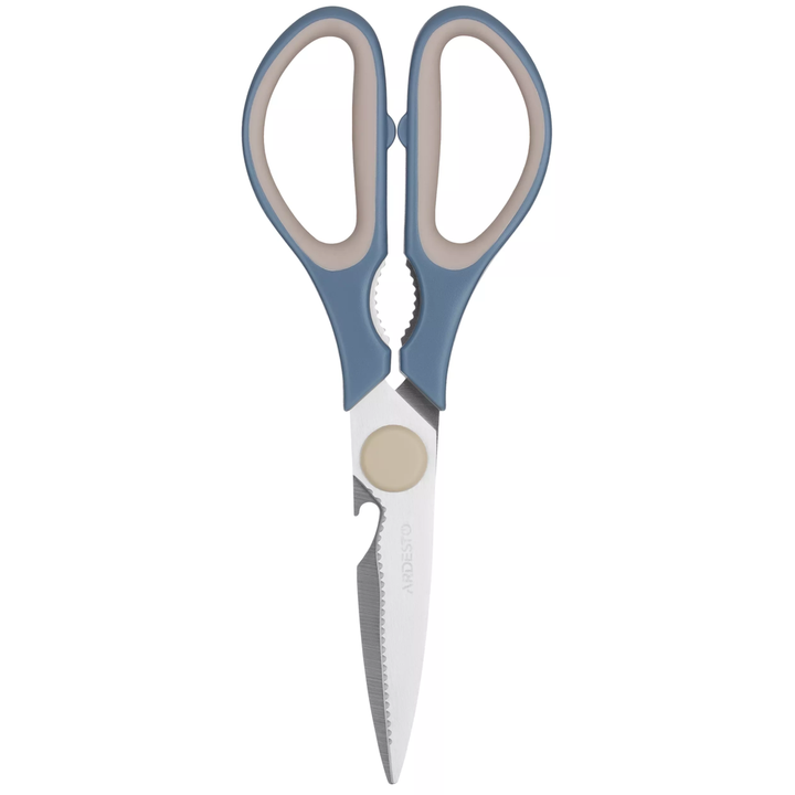 ardesto-ar2125b-gemini-21cm-kitchen-scissors-grayblue-samzareulos-makrateli-photo-2