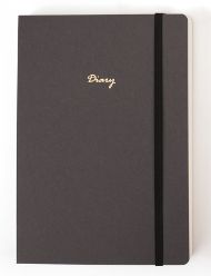 Product image of Monthly Plan Stitch-bound Book (160 Sheets) (Black) ბლოკნოტი
