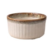 Product image of LUNA CERAMIC SUFFLE BOWL BEIGE 9სმ თასი