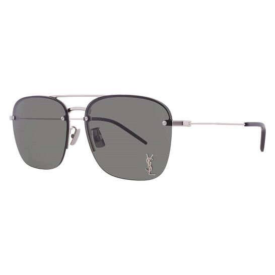 saint-laurent-logo-navigator-sunglasses-in-grey-mzis-satvale-photo-2