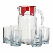 Product image of Pasabahce 97328 გრაფინი 6 ჭიქით 1700 მლ