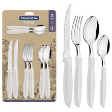 Product image of TRAMONTINA PLENUS 23498/301 დანა-ჩანგლის ნაკრები