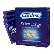 Product image of Contex Extra Large პრეზერვატივი, 3 ცალი