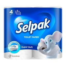 Product image of Selpak 3 ფენიანი ტუალეტის ქაღალდი