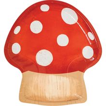 Product image of ქაღალდის თეფში სოკოს ფორმის PARTY GNOMES 8ც