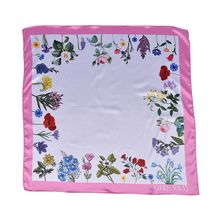 Product image of აბრეშუმის შარფი - კირკეს ბაღის ყვავილები