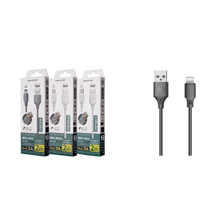 wekome-wdc-092i-usb-lightning-kabeli-2m