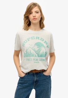 Product image of superdry ქალის მაისური Lo-fi outdoor mono relaxed tee